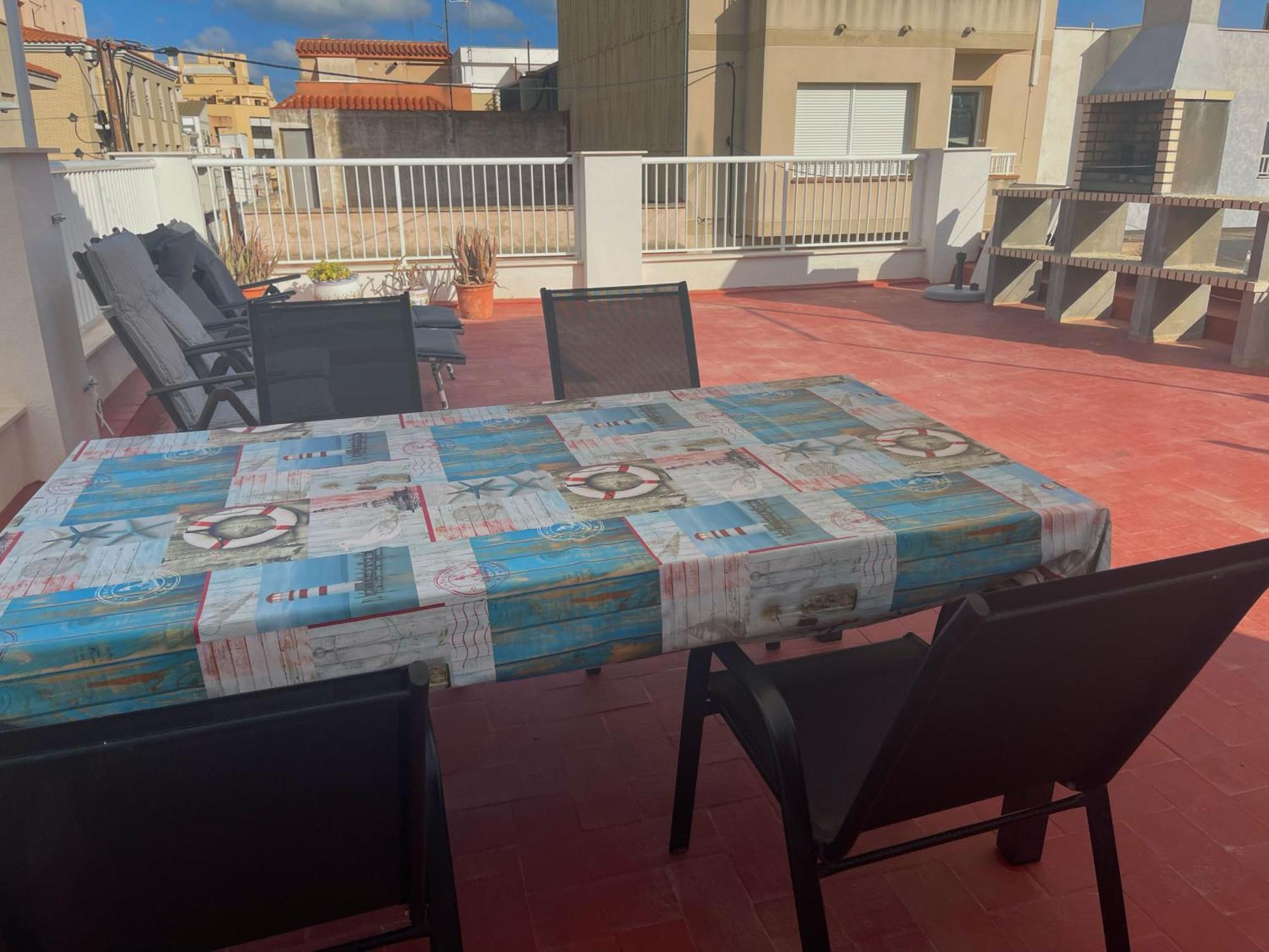 Willa Lleida 25, Casa A Planta Baixa Amb Amplia Terrassa Equipada Amb Barbacoa Sant Carlos de la Ràpita Zewnętrze zdjęcie
